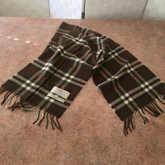 The Glenlivet Dress Muted Tartan Scarf Scotland Lambswool - Picture 4 of 9